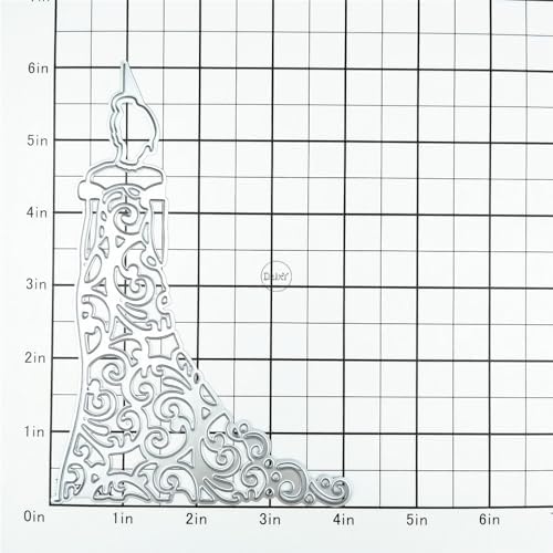 Hollow Girls Skirt Lace Metal Cutting Dies for Card Making