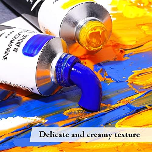 Paul Rubens Artist Oil Paint,18 Vibrant Colors with Great Lastfastness, 60ml Large Capacity Tubes, Oil Paint Set Supplies for Artists, Students, Beginners | 60 ml Large Capacity Tubes, Oil Paint Set Supplies for Artists, Students, Beginners