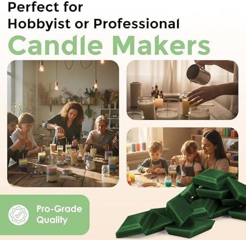Lime Green Candle Dye Chips, Soy & Paraffin Candle Making, 25 Pack