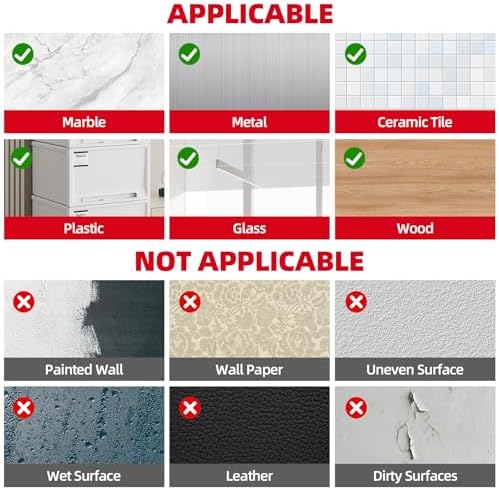 3M Double Sided Tape Heavy Duty 0.39in x 10ft, Removable Mounting Tape