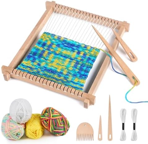 Weaving Loom for Kids,Knitting Loom Kit Crafts for Kids Ages 8-12 Beginners
