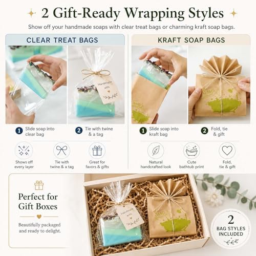 Soap Making Kit for Adults and Kids - Soap Making Supplies with Soap Melter, 5 lb Melt & Pour Soap Base, Soap Loaf Molds, Cutting Box, Silicone Molds, Essential Oil & Fragrances Beginner DIY Kits
