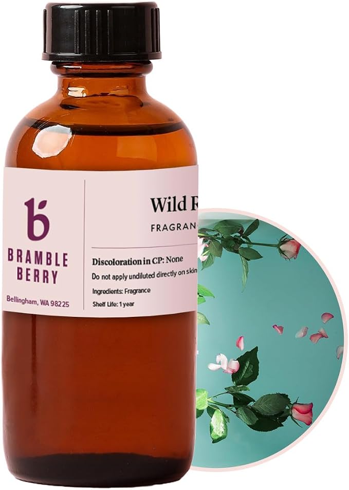 Bramble Berry Wild Rose Fragrance Oil | Rose for Soap, Candles & Lotion