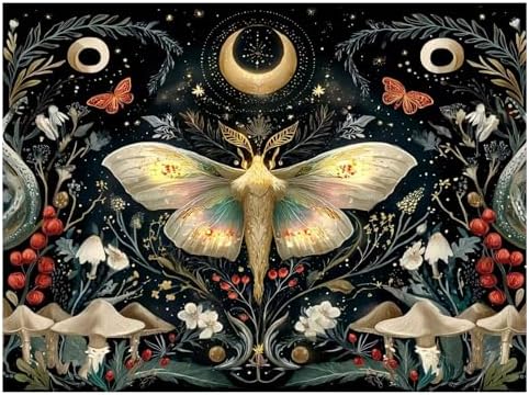 Reivworl Butterfly Diamond Art Kits for Adults Beginner 12×16 inch