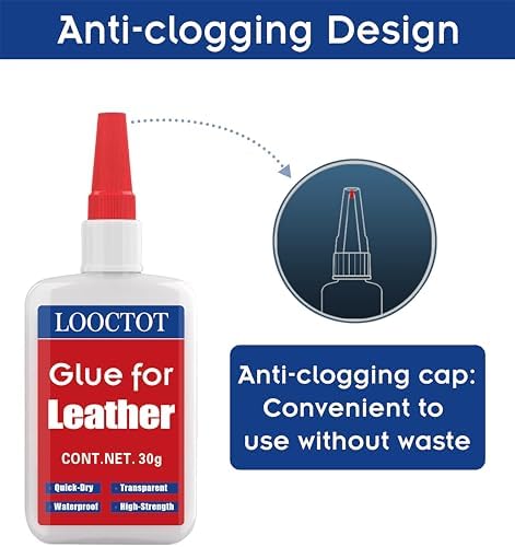 30g Leather Glue,Super Instant Glue for Purses Sofas Furniture Leathercraft