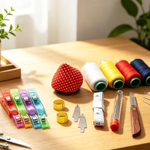 86PCS Sewing Kit for Adults, Complete Hand Sewing Supplies with Storage Bag