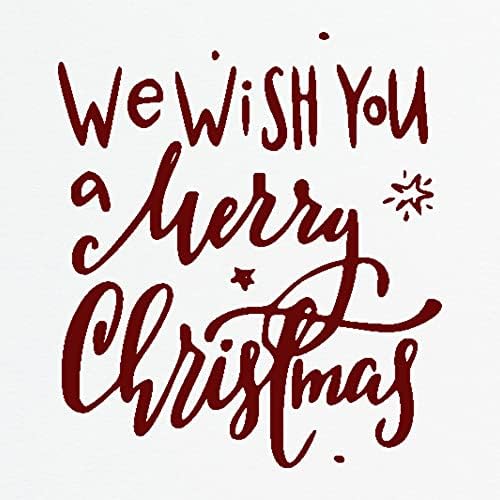 Christmas Greeting Words Clear Stamps for Card Making and Photo Album Decorations, Mini Christmas Tree Silicone Stamps Santa Claus Transparent Rubber Stamp Seal for Christmas DIY Scrapbooking Supplies
