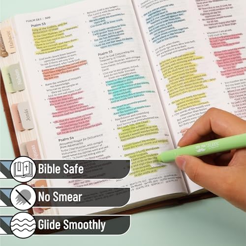 Mr. Pen- No Bleed Gel Highlighters, Candy Colors, 8 Pack