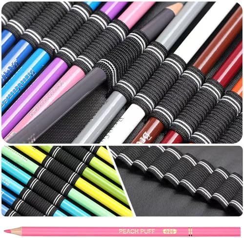 Neon Colored Pencils,Oil Based Wooden Fluorescent Pencil Set for Adults Coloring Books Drawing Sketching Art Supplies