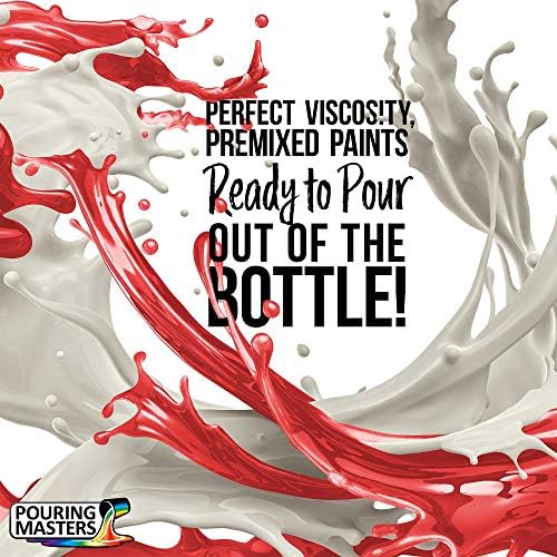 Pouring Masters 8-Color Ready-to-Pour Acrylic Pouring Paint Set