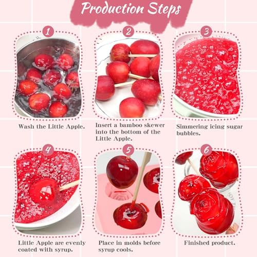 Rose Flower Molds, 2 Pack Small Rose Chocolate Molds 15-Cavity