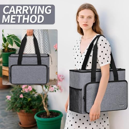 GMAK Embroidery Storage Bag, Embroidery Project Storage Carrying Tote Bag