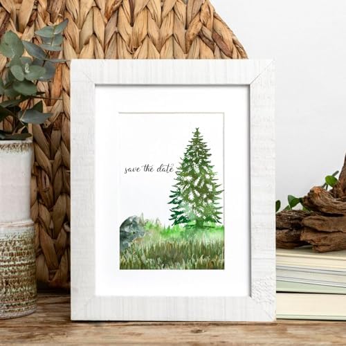 Large Trees Clear Stamps for Card Making, Forest Woods Background Clear Rubber Stamps Grove Pine Trees Background Transparent Rubber Seal Stamps for DIY Photo Scrapbooking Card Album Crafting Supplies