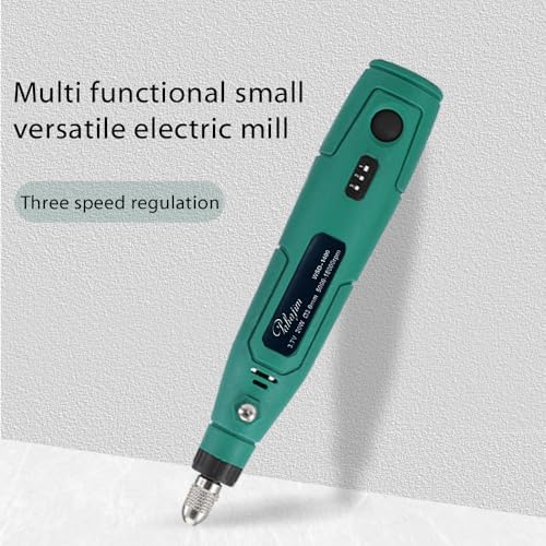 3 Speeds 44pcs Mini Cordless Rotary Tool Set - USB Rechargeable 3.6V Motor, Ergonomic Design for Sanding, Polishing, Drilling, Etching & DIY Crafts - Includes Multiple Bits & Accessories