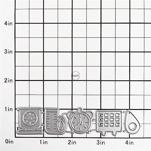 Good to See Clocks Scales Metal Cutting Dies for Card Making