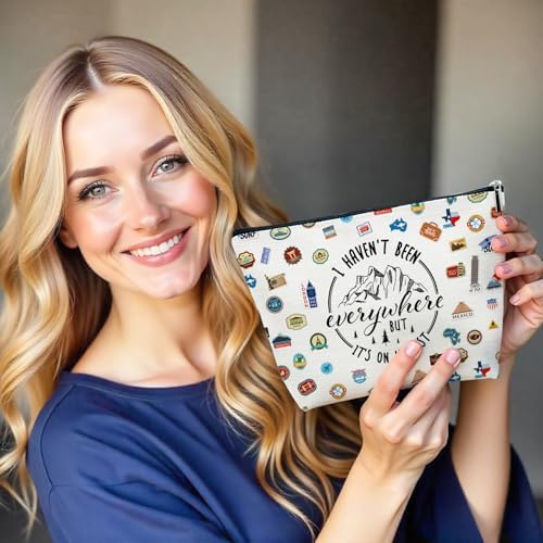 Travel Gifts for Women, Travel Essentials Makeup Bag