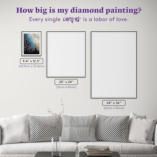 DIAMOND ART CLUB The Milky Way Diamond Art Kits for Adults