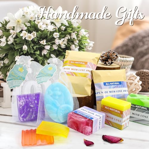 WhizToys Premium Soap Making Kit for Adult, DIY Soaps Making Full Set | DIY Craft Supplies with Soap Base, Essential Oils, Birthday Holiday Gifts for Girls Fun, Easy, Creative DIY Craft Kits