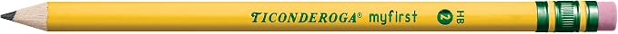 Ticonderoga My First Wood-Cased Pencils, Pre-Sharpened