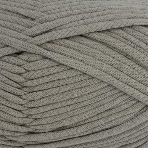 Loops & Threads Cuddle Craft Tube Yarn – Medium (4) Cotton Nylon Blend, Soft Tube Yarn for Knitting, Crochet & Crafts, Ideal for Apparel, Accessories & Decor, 109 yd / 3.52 oz Skein, 8 Pack