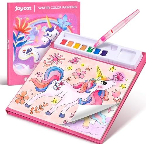 JoyCat Paint with Water Coloring Books for Toddlers (Magical Pony)