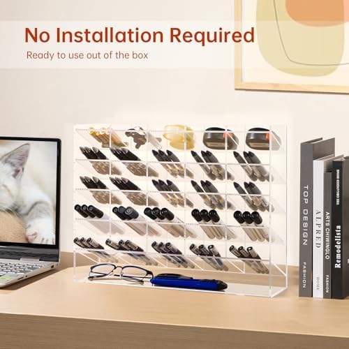 BEYGORM Acrylic Vertical Marker Organizer for 310 Markers, Desk Orgaizer