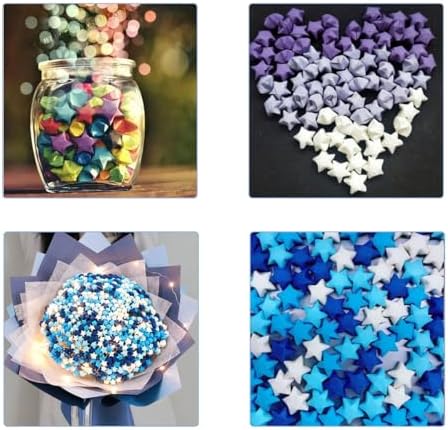 1080 Sheets Origami Stars Paper Strips, Color Star Paper Strip