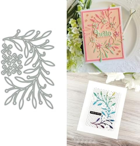 Flowers Metal Cutting Die for Scrapbooking - Cut Stencils for DIY Scrapbook Photo Album Decorative Paper Card, Card Making Supplies, Stencils & Crafting Die Cut (Narcissus 4.3 x 3 in)