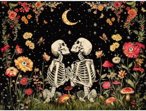 KICHANG Skull Diamond Art Kits for Adult Diamond Painting Kit for Beginner