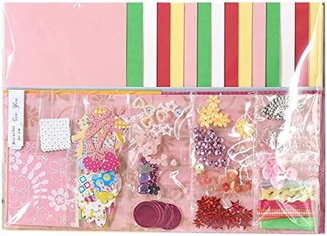 Huralona Greeting Card Making Supplier Envelope Kit Gift Anniversary Craft | Handmade DIY Card Kits 15 Cards 15 Envelopes and Dec Accessories for Birthday Thanksgiving Christmas Wedding Invitation