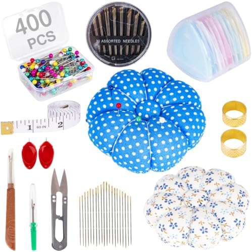 Sewing Pin Cushion Kit, Wrist Pin Cushions for Sewing Cute Sewing Tool Kit