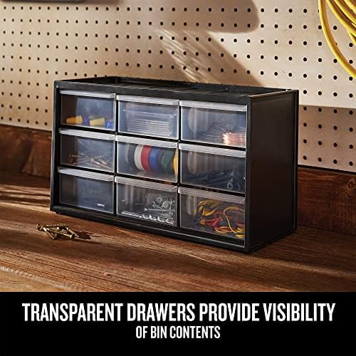 CRAFTSMAN Storage Organizer Bin System, 9 Compartment, Plastic (CMST40709) (Pack of 2)