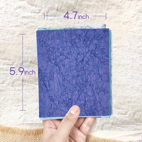 Scrapbook Supplies 208 Sheets Textured Scrapbooking Papers with Mesh Fabric
