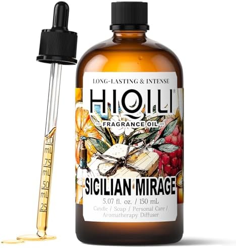 HIQILI Sicilian Mirage Fragrance Oil for Candle, Perfume & Personal Care