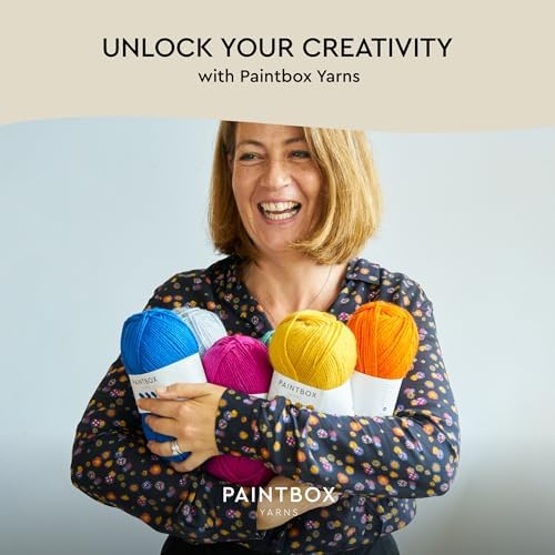 Paintbox Yarns 100% Cotton Aran Yarn Pack of 5 x 1.76oz / 50g, 93yds / 85m