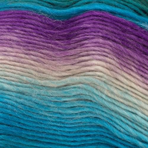 Loops & Threads Facets Yarn - Yarn for Knitting, Crochet, Weaving, and Arts & Crafts - Multi, Acrylic, 3.5 oz
