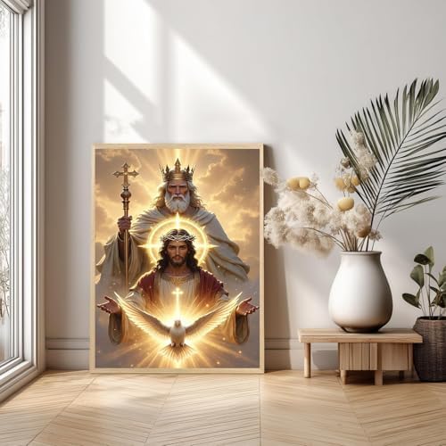 Xylogist Jesus Diamond Art Kits for Adults 12x16 Inch