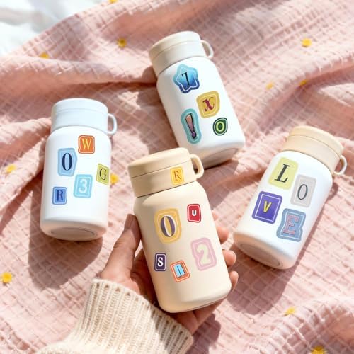 1466Pcs Magazine Letter Stickers Waterproof Alphabet Number Stickers