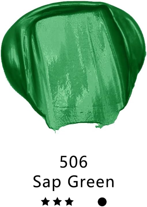 Artecho Sap Green Acrylic Paint 1000ml / 33.8 fl oz Pump Dispenser