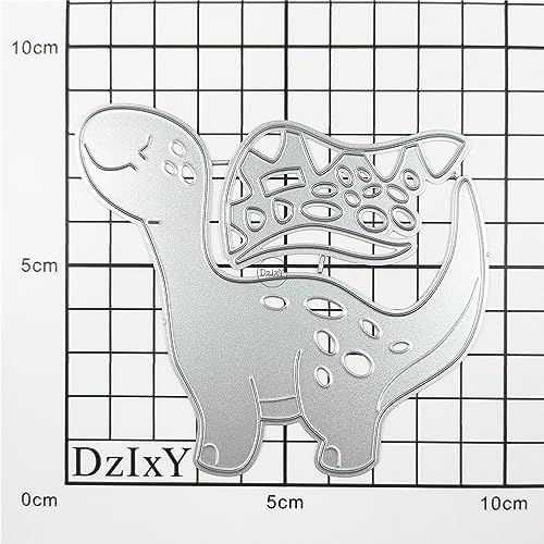 Pattern Dinosaur Metal Cutting Dies for Card Making