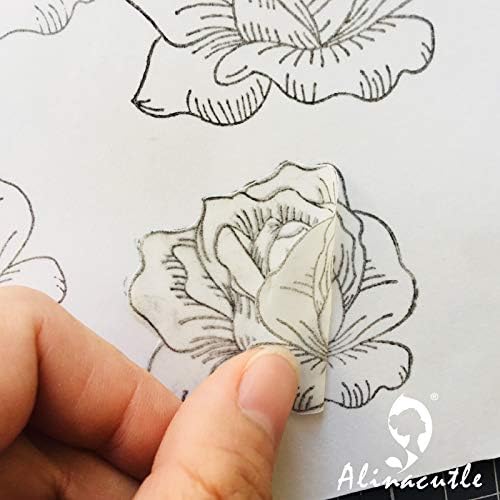 alinacutle Self- Adhesive Mask Paper,Masking Tape,Washi Tape,DIY Sticker Tape Sheets, School Supplies, for DIY Art Craft/Card/Album/Scrapbooking/Home Decorative,A4 Size, 8.3“x11.5,10/PK