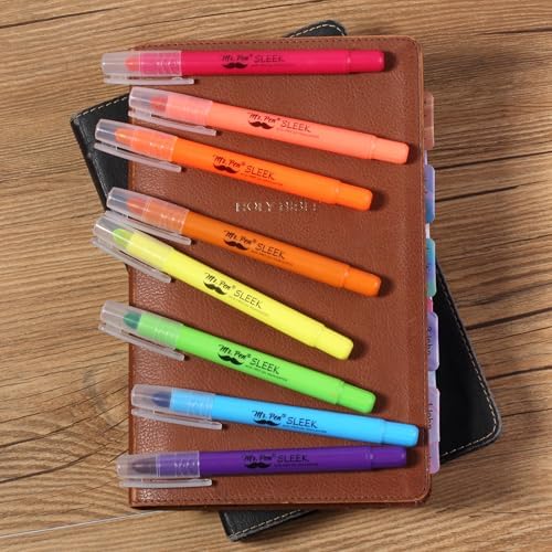 Mr. Pen- No Bleed Gel Highlighters, Vibrant Colors, 8 Pack