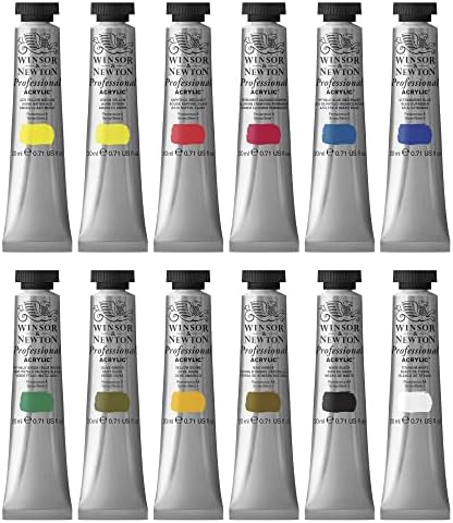 Winsor & Newton Professional Acrylic Paint Starter Set