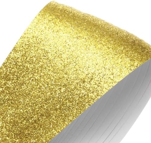 MECCANIXITY 360 Sheets Origami Paper Glitter Stars Papers Gold Fold Paper for Beginner Arts Crafts Projects,0.4 x 9.3 Inch