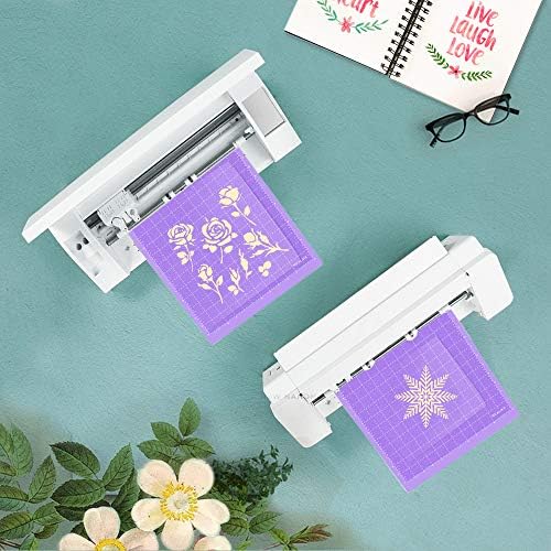 REALIKE 12X12 StrongGrip Cutting Mats for Silhouette Cameo 5/4/3/2/1(3 Mats) Gridded Adhesive Non-Slip Cut Mat for Crafts, Quilting, Sewing, Scrapbooking and All Arts