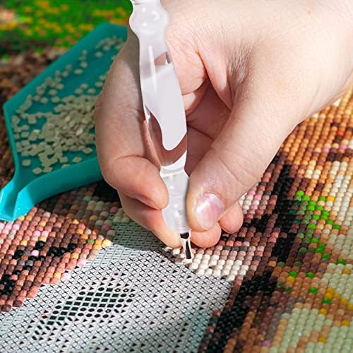 29 PCS Metal Thread Tips Diamond Painting Tools, 3 Art Pens,13 Upgraded Variety of Stainless Steel Tips, No Loosen, Diamond Painting Accessories for DIY Craft, (WBRR)