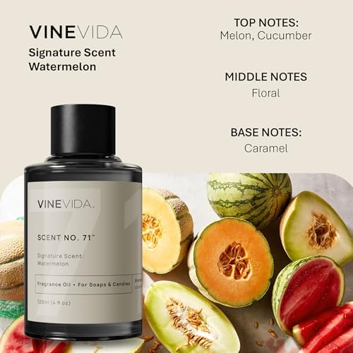 VINEVIDA [4oz] Scent No.71 Fragrance Oil for Candle and Soap Making - Natural Candle Scents Made in USA