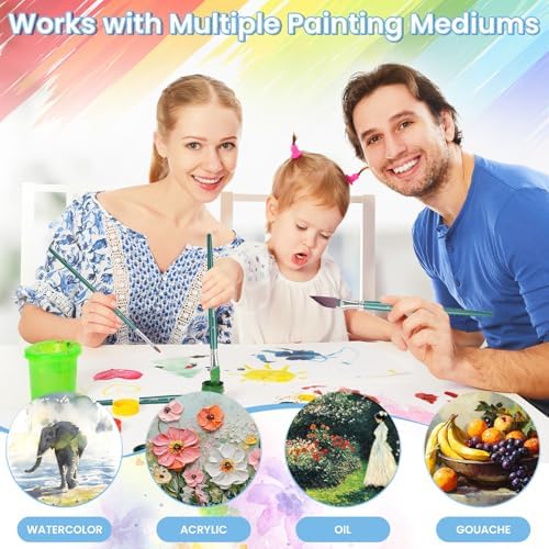 Watercolor Brushes Professional, Artist Paint Brushes Set, 12 Pieces