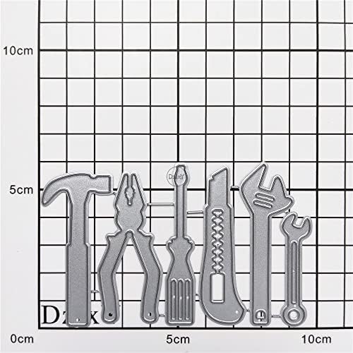 Wrenches Screwdriver Metal Cutting Dies for Card Making