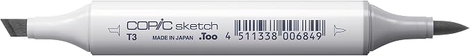 Copic Markers T3-Sketch, Toner Gray